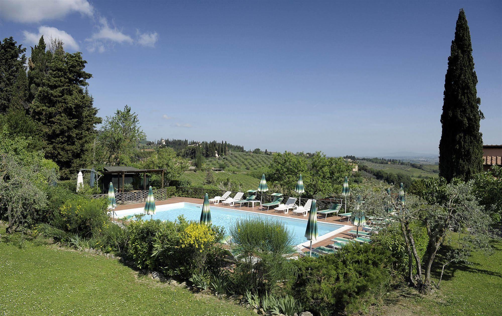 Hotel Villa Belvedere Сан-Джиминьяно Экстерьер фото